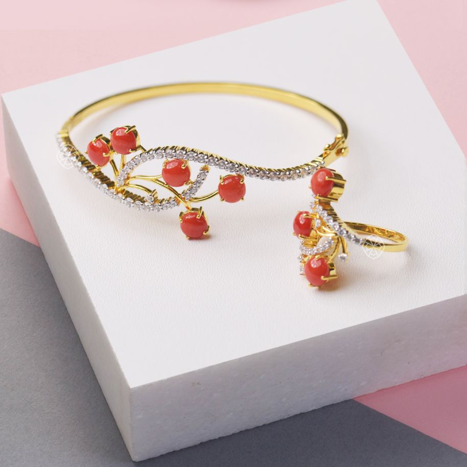Marwa Coral Set image 1