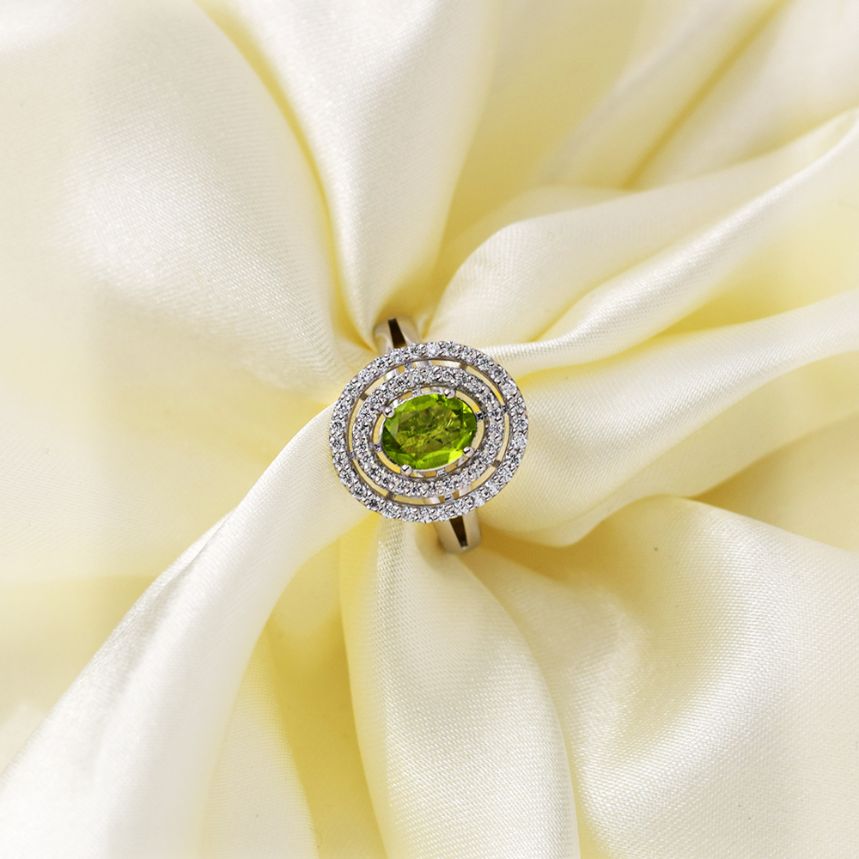 Maya Peridot Ring image 0