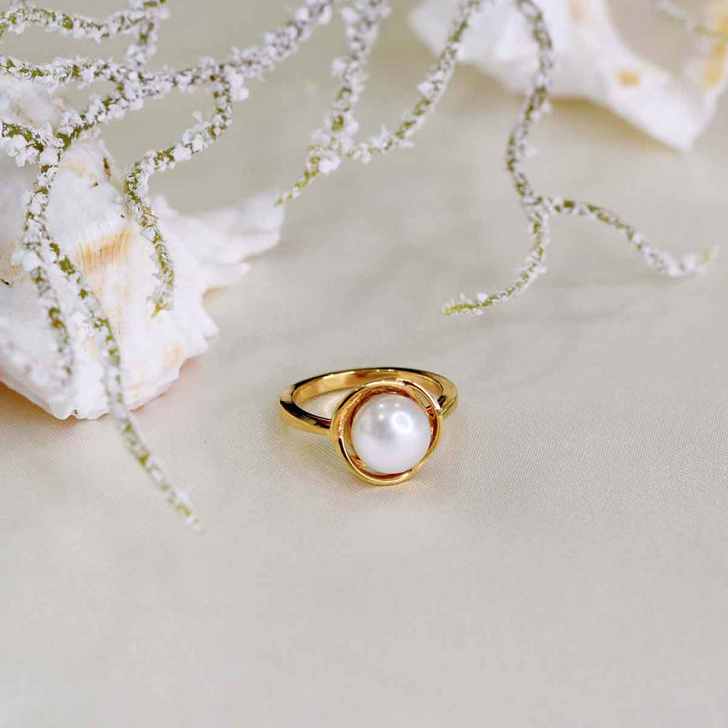 Millie Pearl Ring Image 3