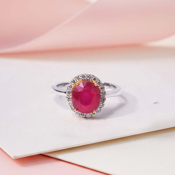 Mini Agne Ruby Ring image 1