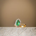 Mira Emerald Ring image 1