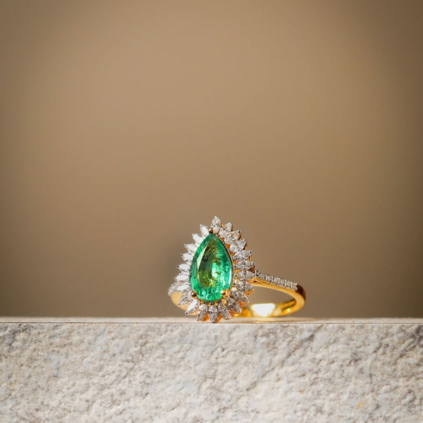 Mira Emerald Ring image 1
