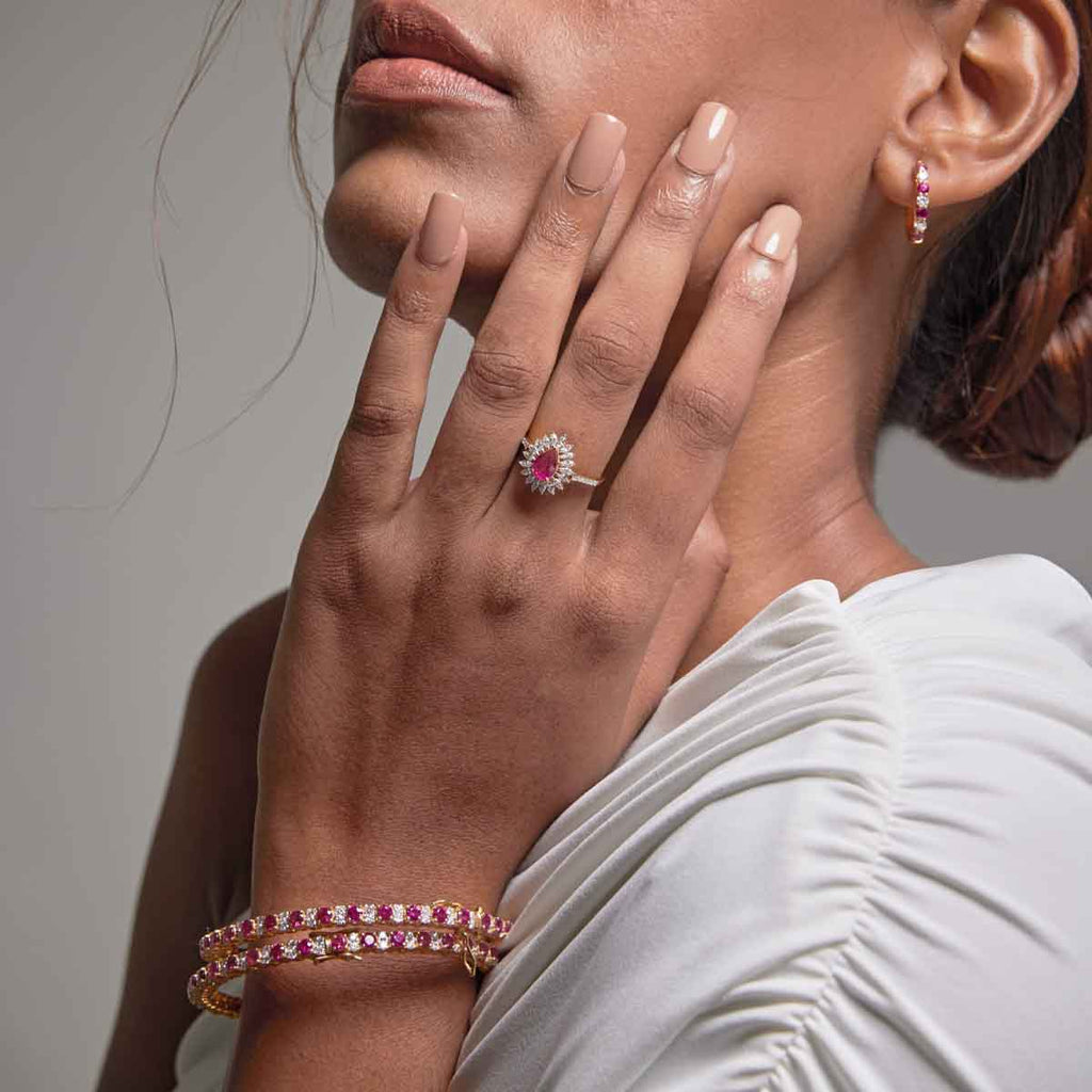 Mira Ruby Ring image 1