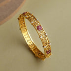 Misha Ruby Diamond Bangle image 2