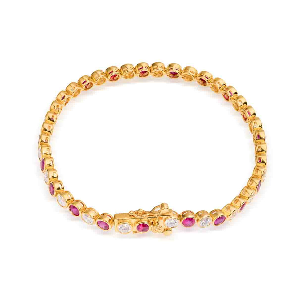 Mishka Ruby Diamond Bracelet Image 1 