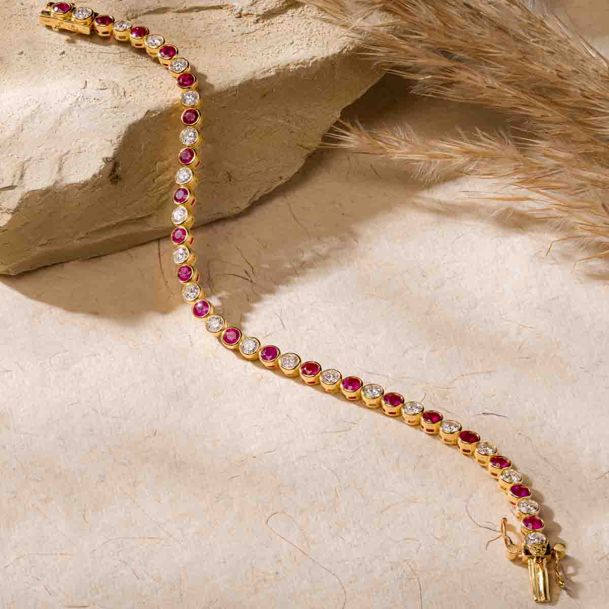 Mishka Ruby Diamond Bracelet image 2