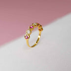 Mishka Ruby Diamond Ring image 1