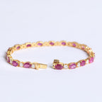 Myra Ruby Diamond Bracelet Image 3