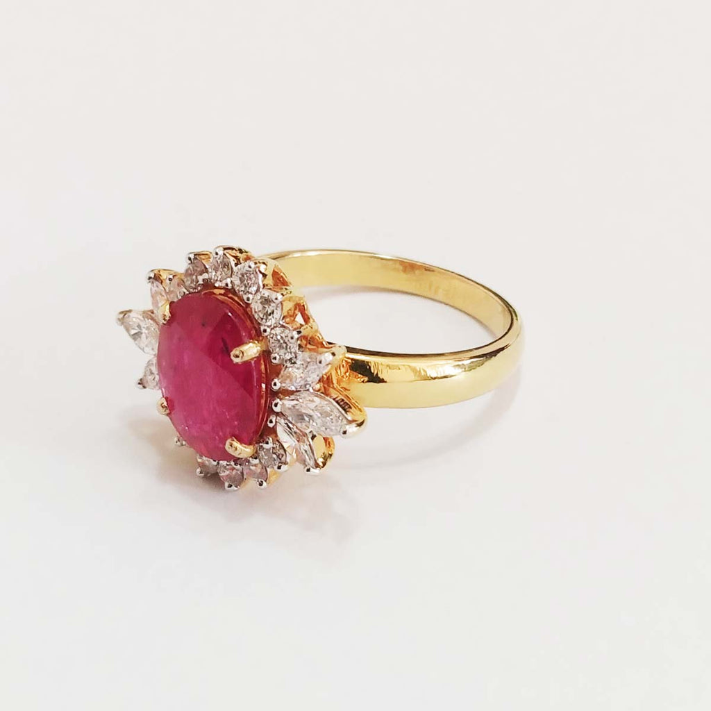 Nafis Ruby Ring Image 4