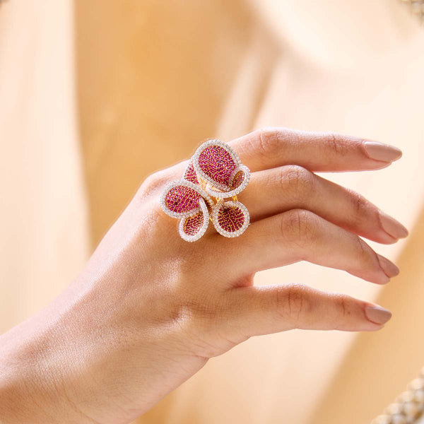 Naisha Flower Ring image 1