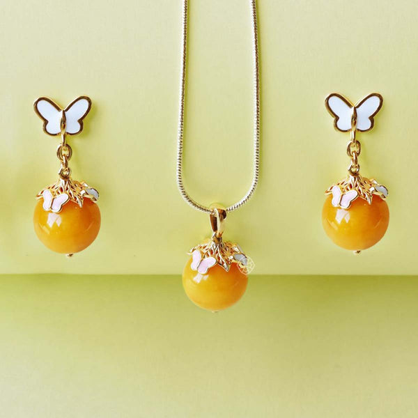Nia Butterfly Amber Set - Wings of Amber