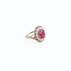 Noora Ruby Diamond Ring Image 3