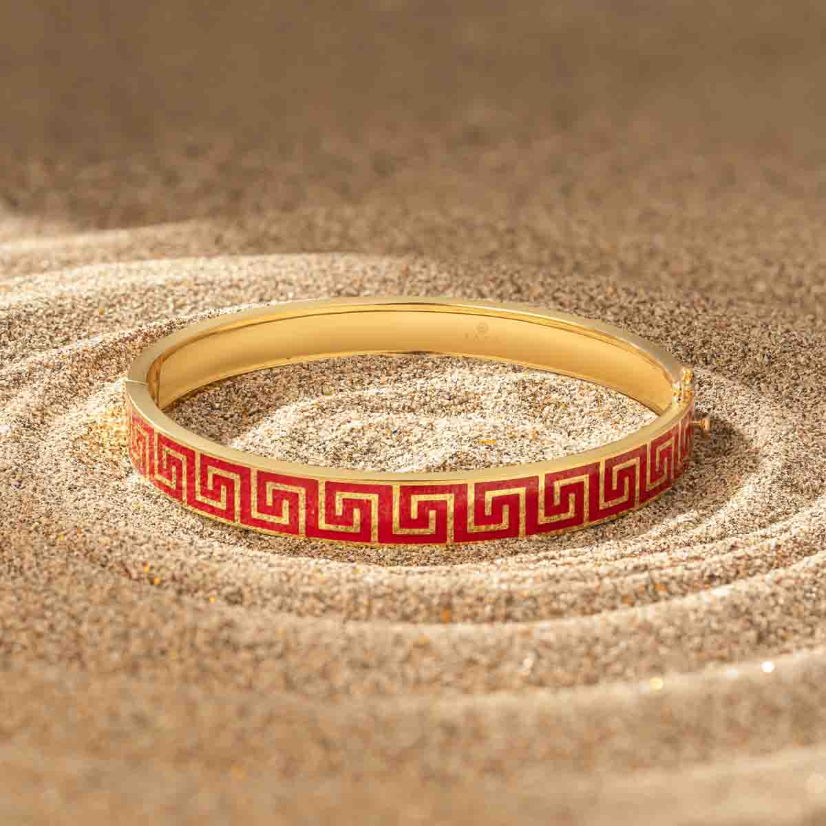 Nusrat Bangle Red Image 3