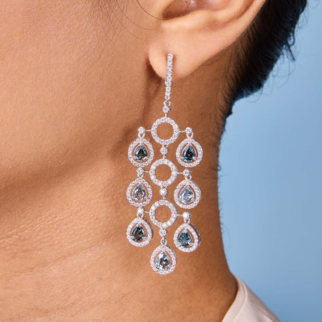 Oceana Spinel Earrings image 2