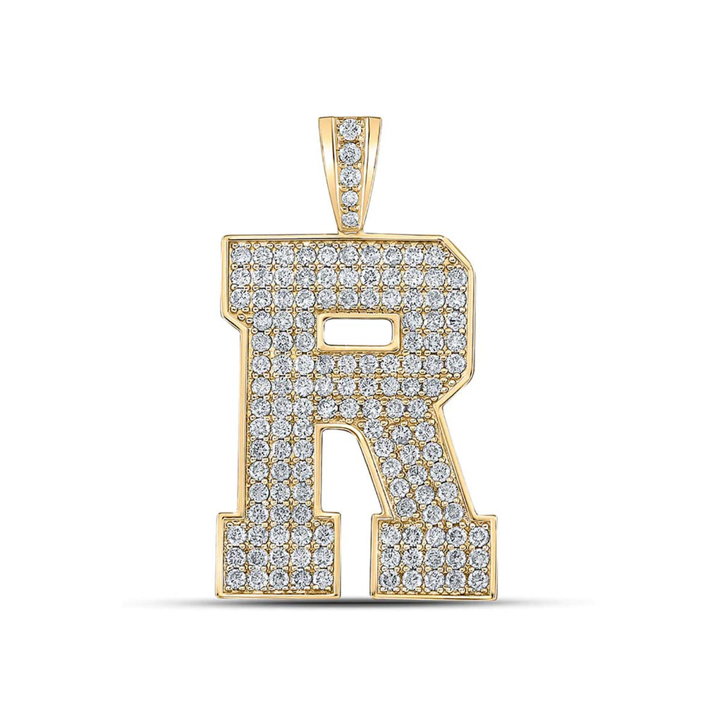 R - Name Tag Pendant