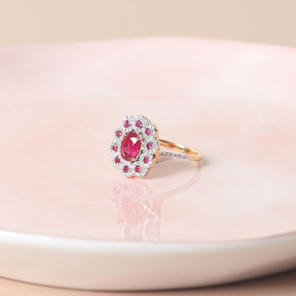 Rani Ruby Ring Image 1