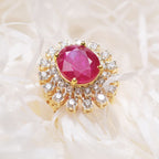 Rosette Ruby Ring image 1