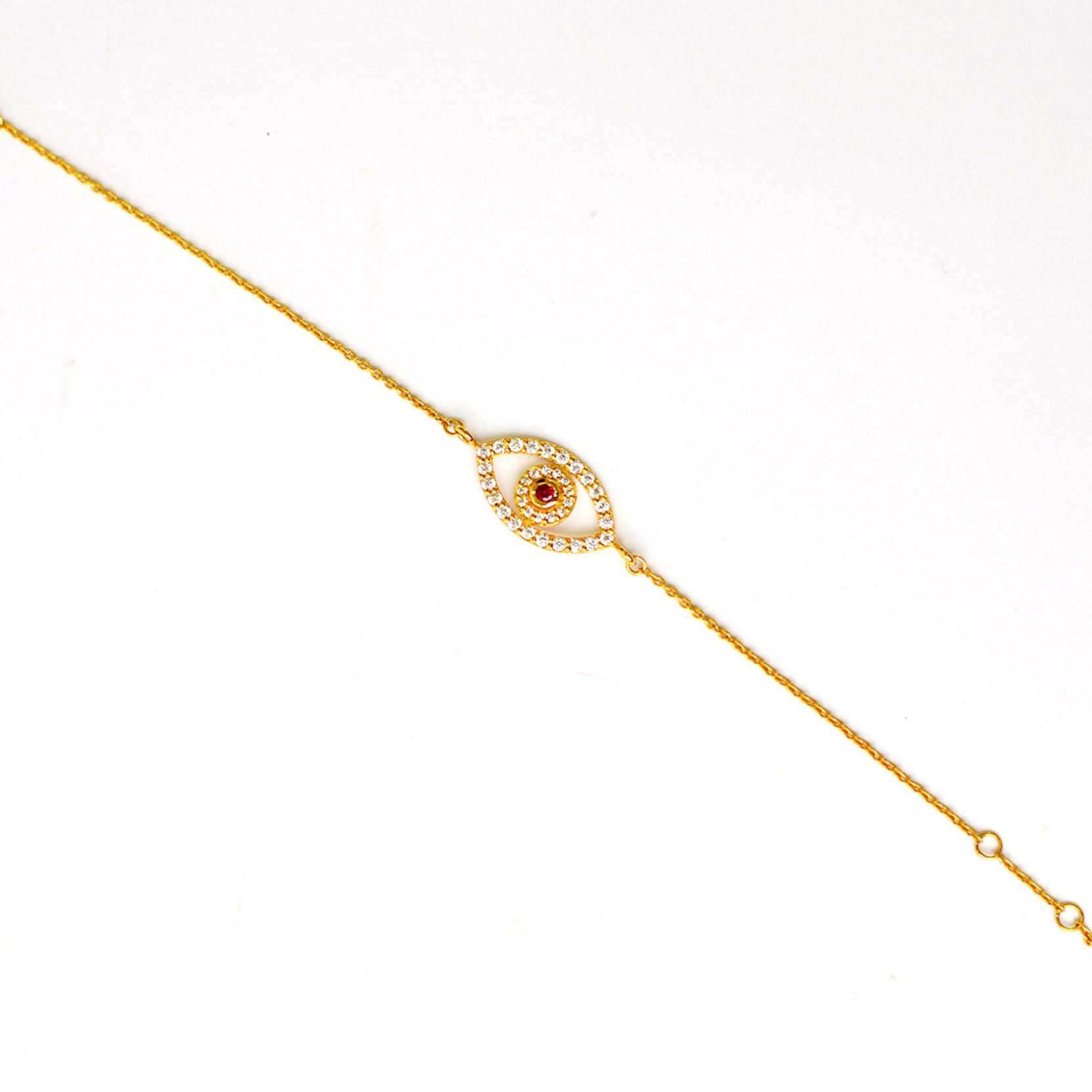 Ruby Eye Bracelet Image 2