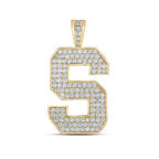 S - Name Tag Pendant