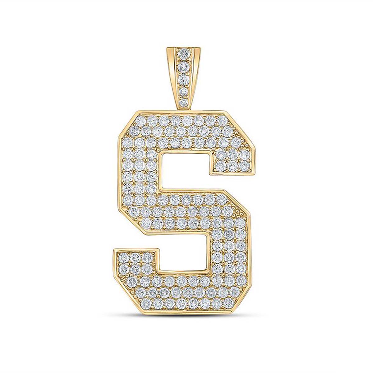 S - Name Tag Pendant