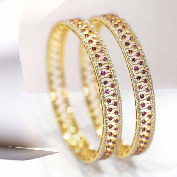 Saba Ruby Diamond Bangle image 0