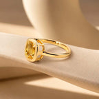 Sia Yellow Sapphire Ring