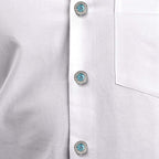 Tariq Topaz Button Cover/Cufflink image 1