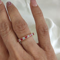 Venus Ruby Diamond Ring image 1