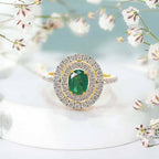 Veronica Emerald Ring image 0