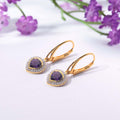 Viola Amethyst Earrings image 1