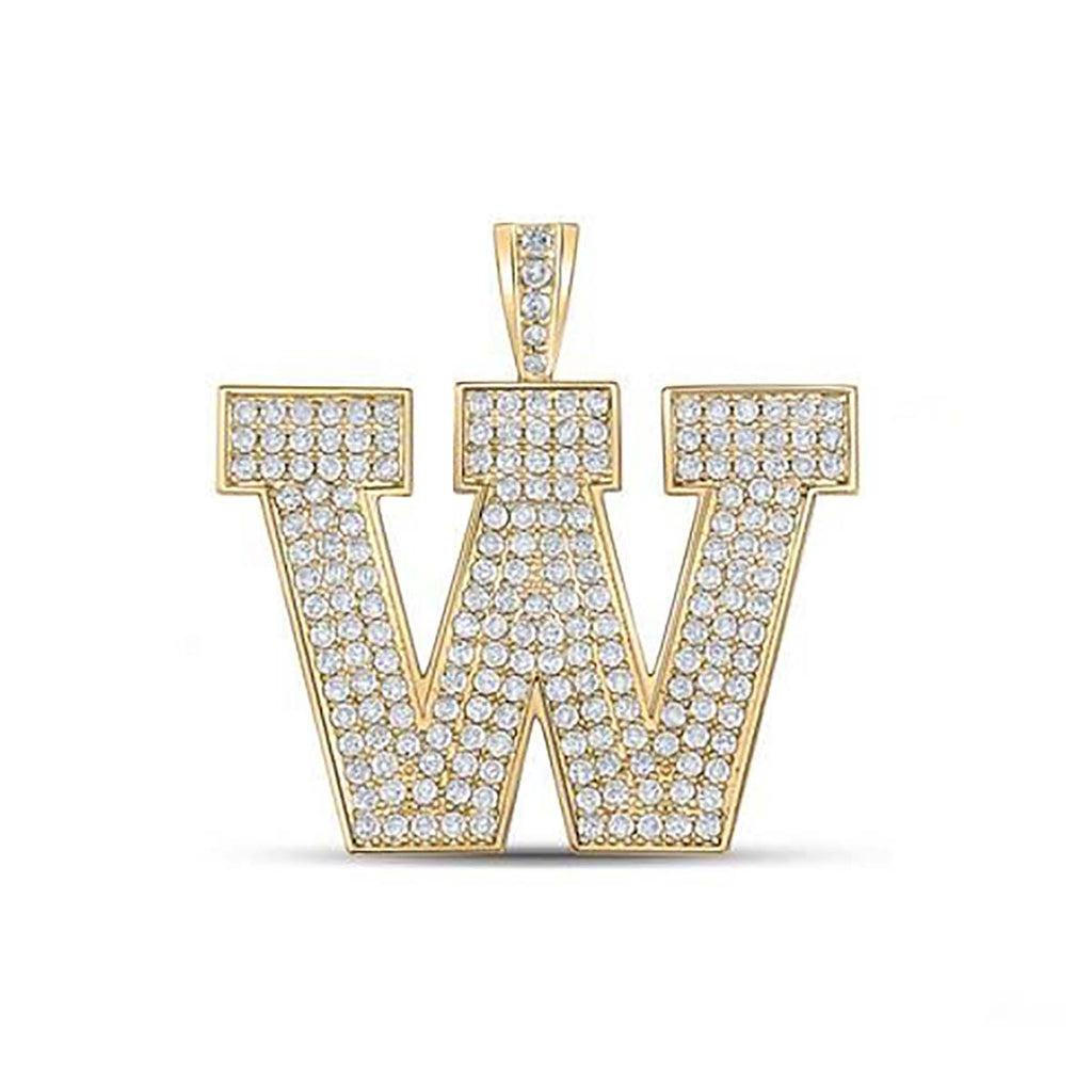 W - Name Tag Pendant