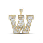 W - Name Tag Pendant