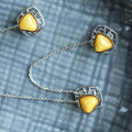 Waqas Amber Buttons image 1