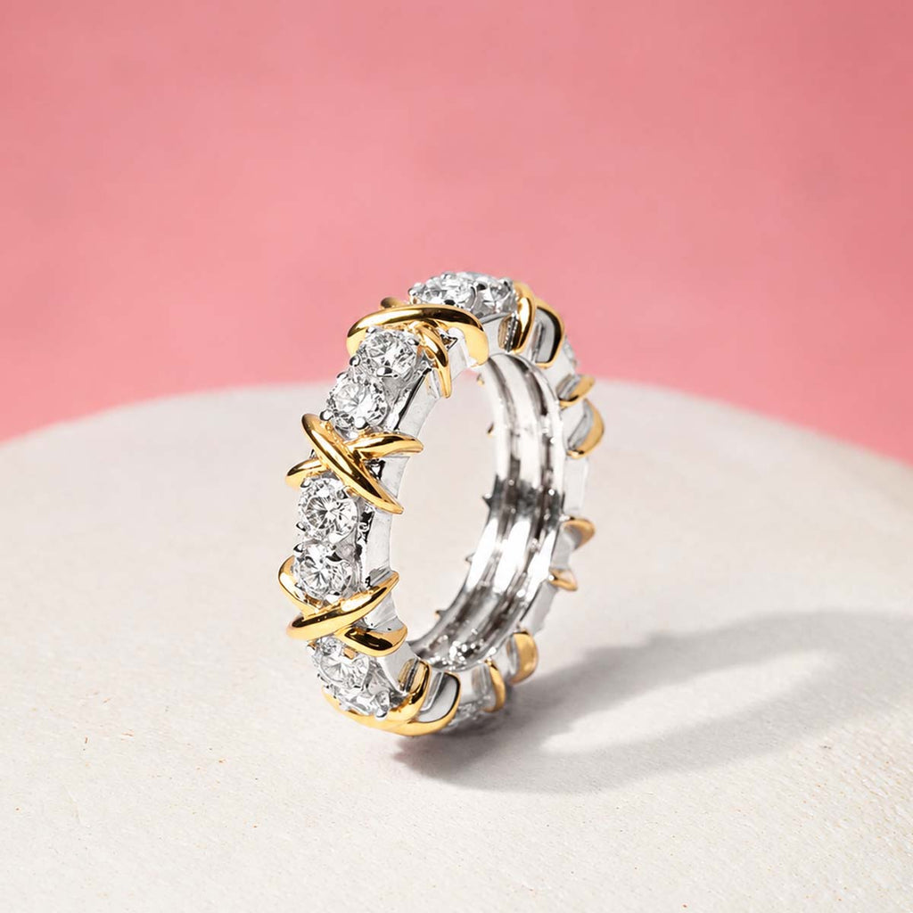 XO Diamond Ring