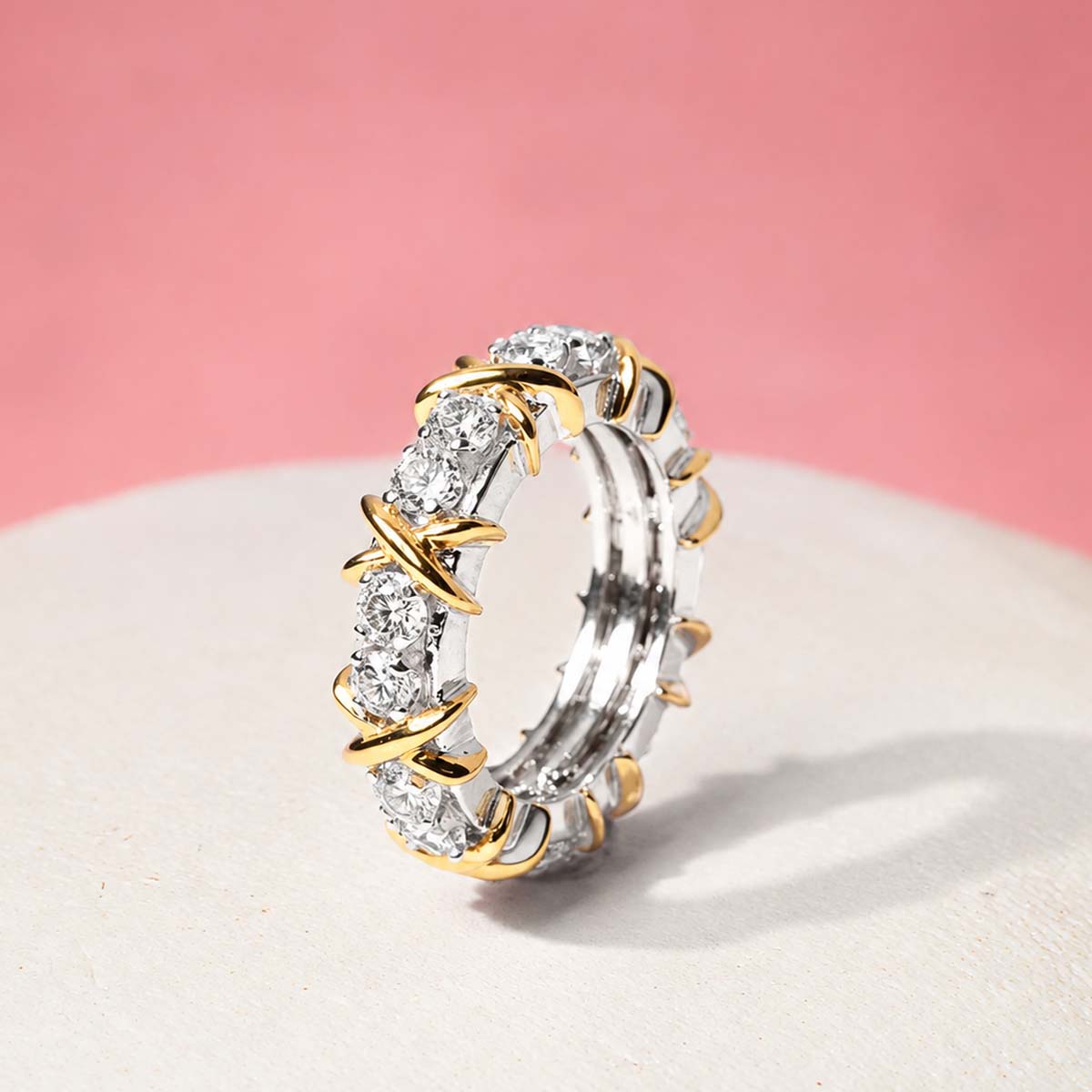 XO Diamond Ring