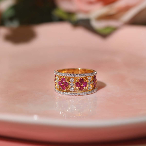 Ziva Ruby Ring image 1