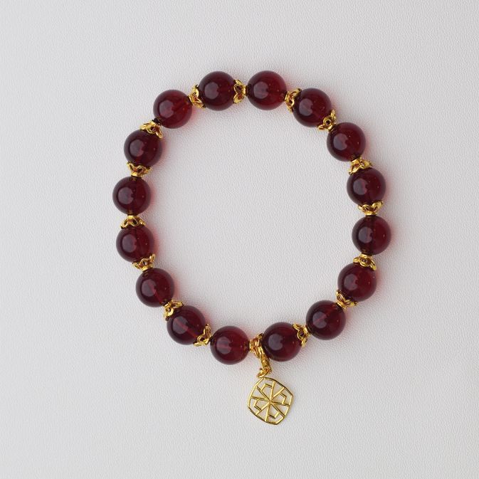 Ziya Red Amber Bracelet Image 1