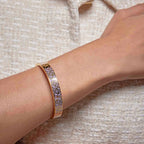Zoey Enamel Bangle image 5
