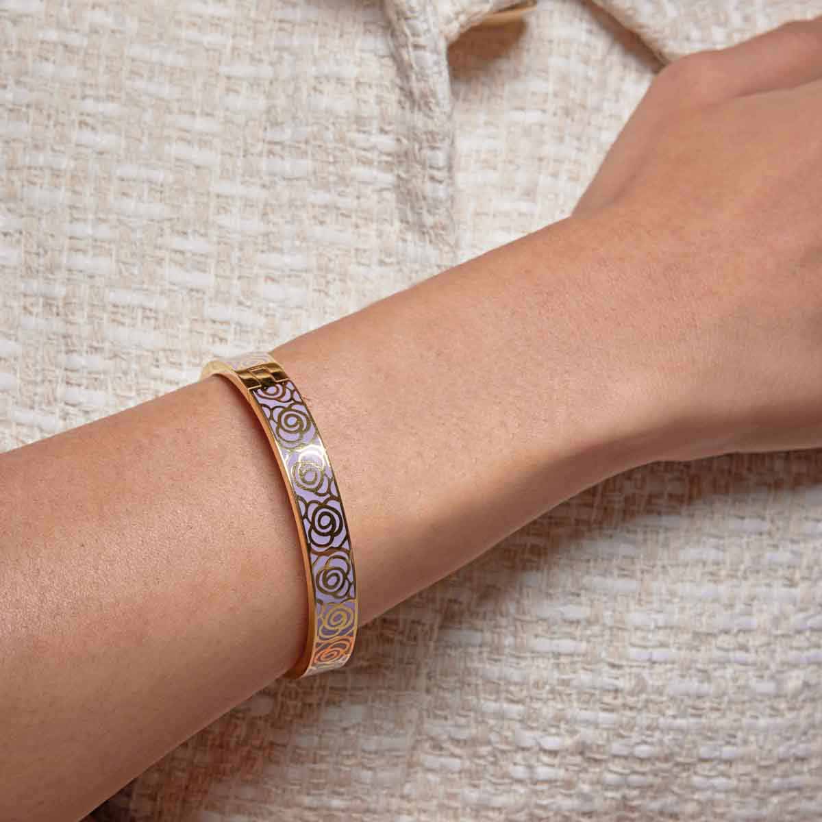 Zoey Enamel Bangle image 5