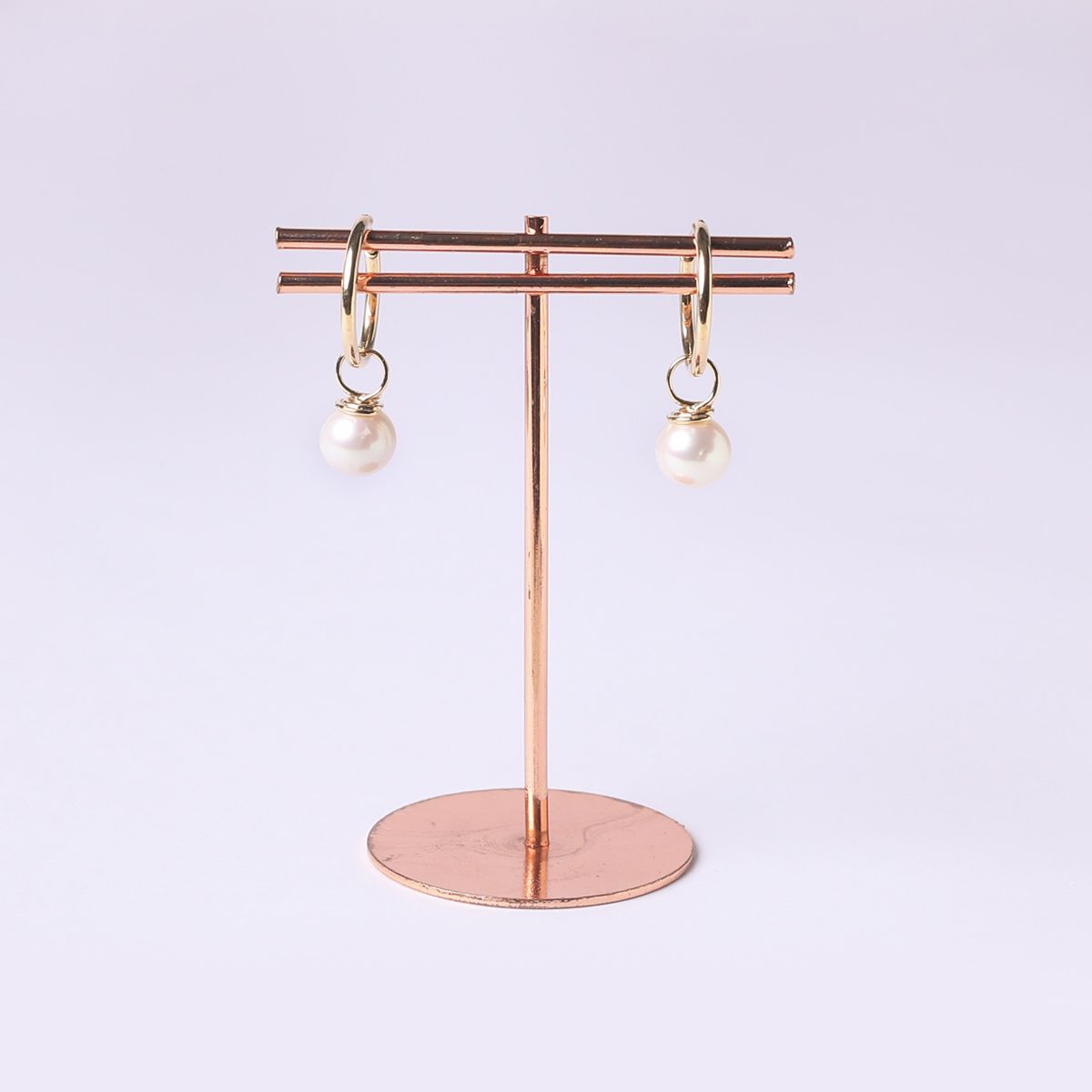 Zohra Hoops - Pearl image 1