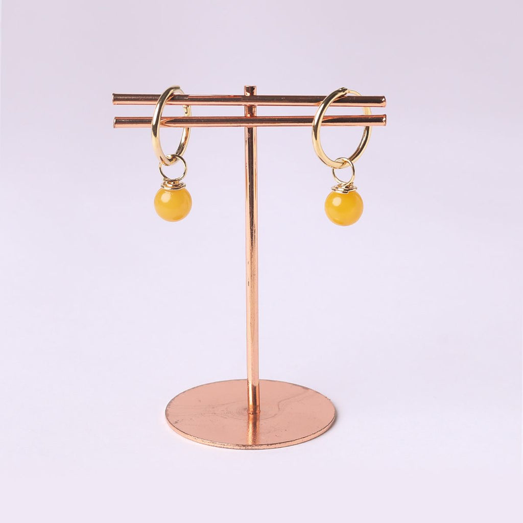 Zohra Hoops - Sapphire image 2