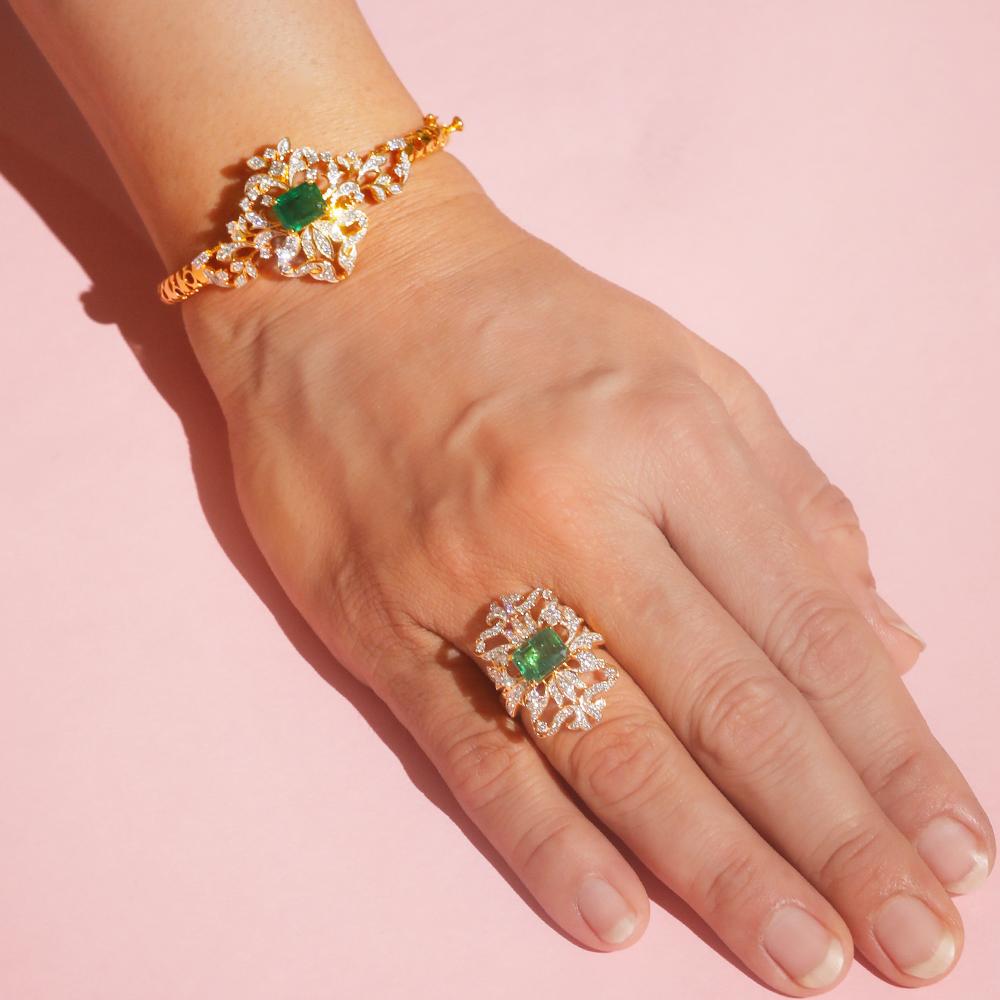 Maahru Emerald Ring image 2