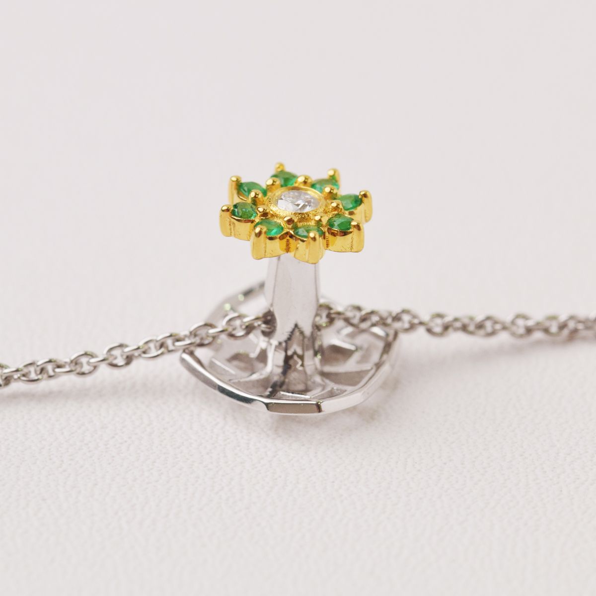 Shifan Emerald Button image 0