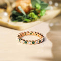 Anam Emerald Eternity Band image 0