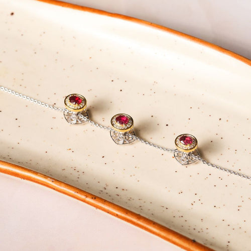 Amal Ruby Diamond Buttons product view