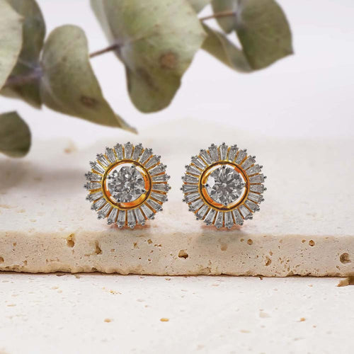 Disha Solitaire Earrings image 0