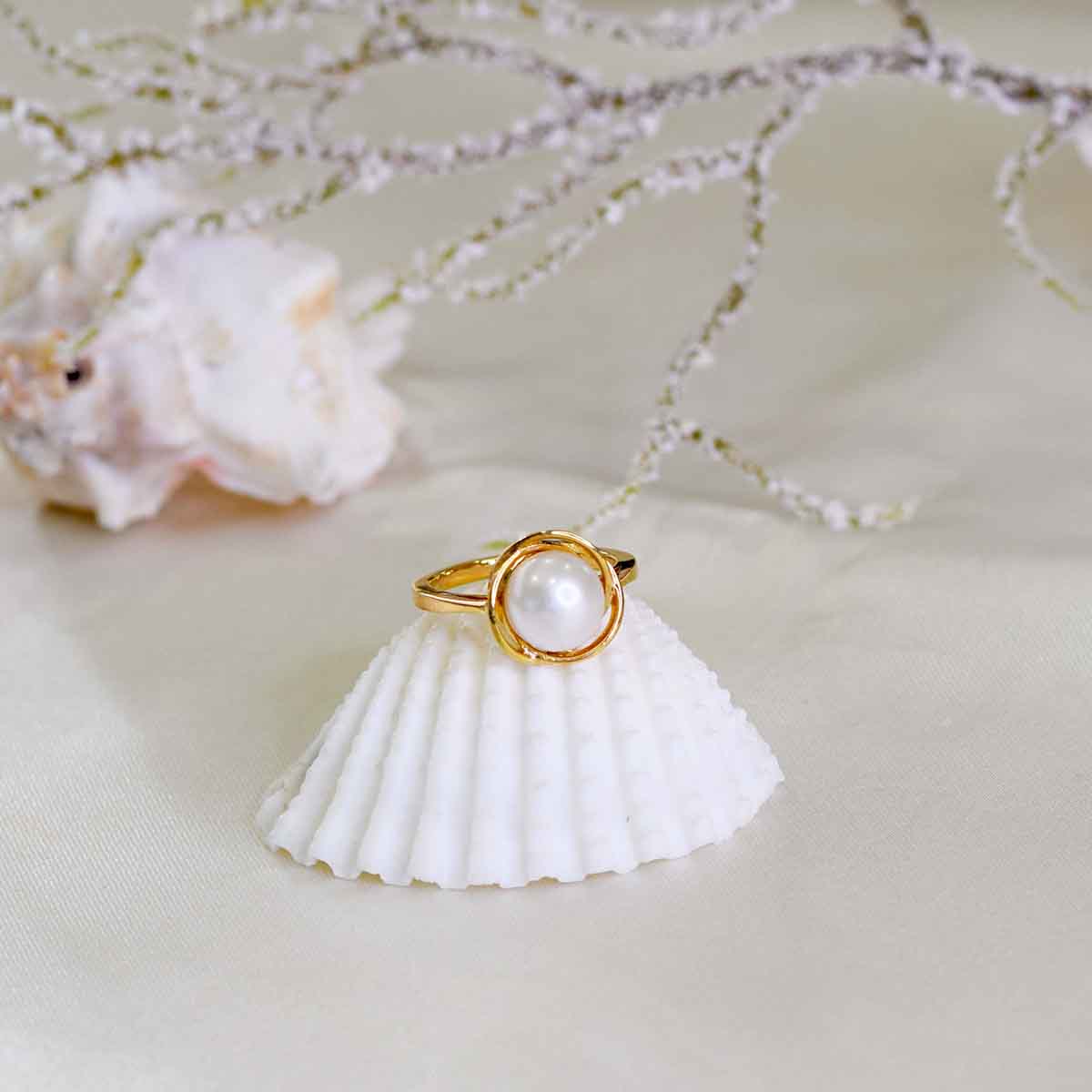 Millie Pearl Ring image 0