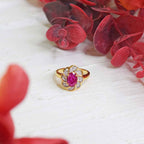 Noori Ruby Diamond Ring image 0