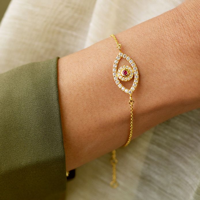 Ruby Eye Bracelet image 0