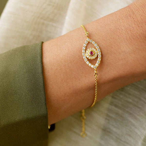 Ruby Eye Bracelet image 0